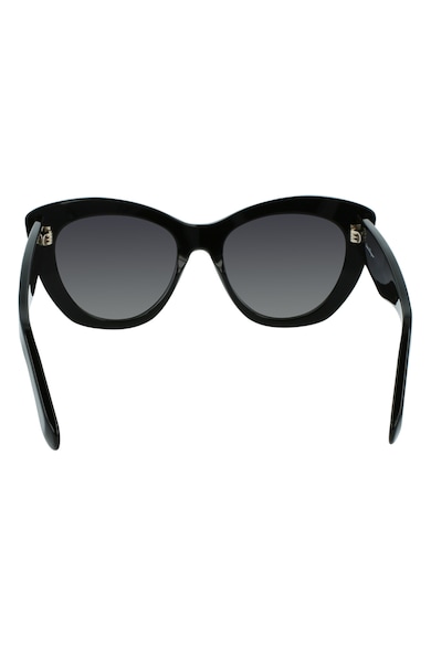 Salvatore Ferragamo Cat-eye napszemüveg mintás szárakkal női
