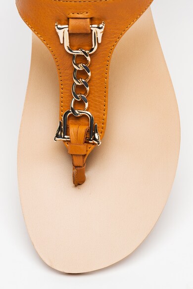 Trussardi Sandale de piele cu bareta separatoare Capri Femei