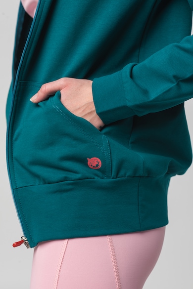 Pegas Kapucnis pamuttartalmú pulóver zsebekkel női