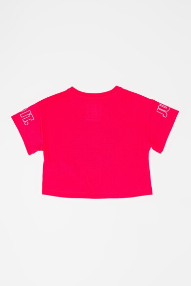Nike Къса тениска с щампа и лого Момичета