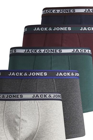 Jack & Jones Set de boxeri din amestec de bumbac - 5 perechi Baieti