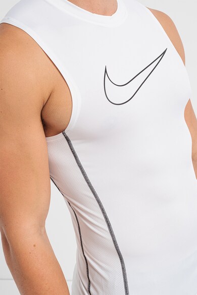 Nike Фитнес топ по тялото с Dri-Fit и лого Мъже