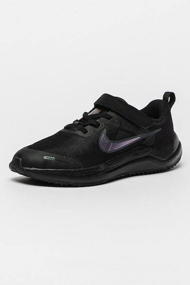 Nike Pantofi din plasa cu garnituri din piele ecologica pentru alergare Downshifter 12 Baieti