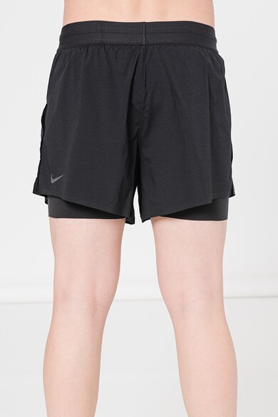Nike Pantaloni scurti cu model 2in1, pentru yoga Barbati