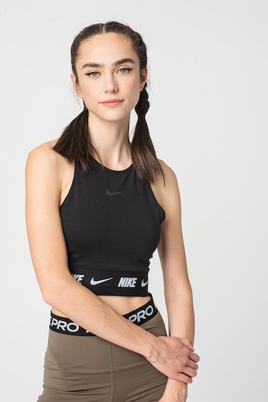 Nike Sportswear logós crop top női