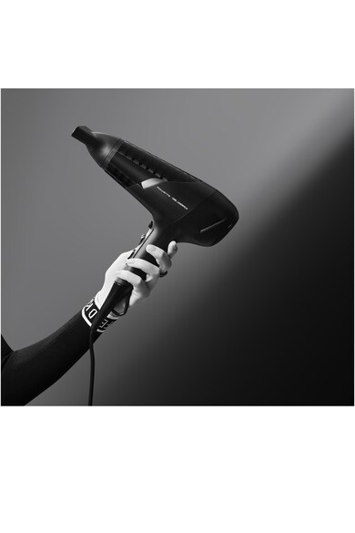 Rowenta Uscator de par Studio Dry  x Karl Lagerfeld , 2100W, Tehnologie Effiwatts, 6 trepte de viteza si temperatura, Tehnologie Thermo Control, negru Femei
