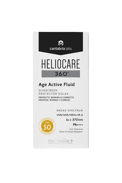 Cantabria Labs Слънцезащитен флуид Cantabria Heliocare 360º Age Active SPF50, 50 мл Жени