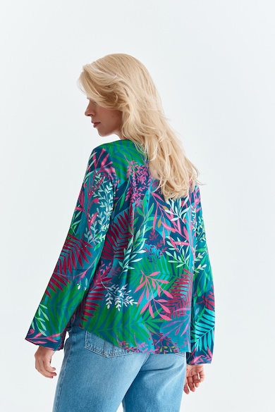Tatuum Блуза Alanda с шпиц и тропическа щампа Жени