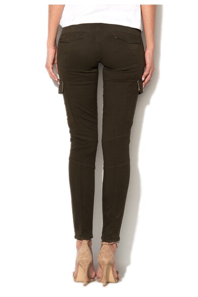 J Brand Jeansi skinny verde militar Houlihan Femei