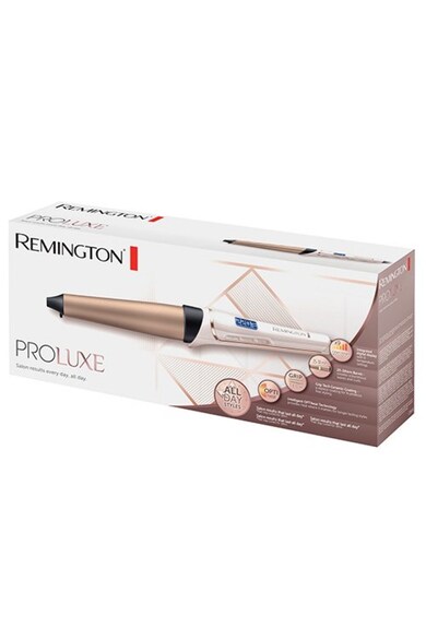 Remington Ondulator  PROluxe , Invelis Grip-Tech, OPTIheat, 210°, 10 setari de temperatura, Functie PRO+, 25-38 mm, Auriu Femei
