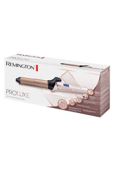 Remington Ondulator  PROluxe , Invelis Grip-Tech, OPTIheat, 210°, 10 setari de temperatura, Functie PRO+, 32 mm, Auriu Femei