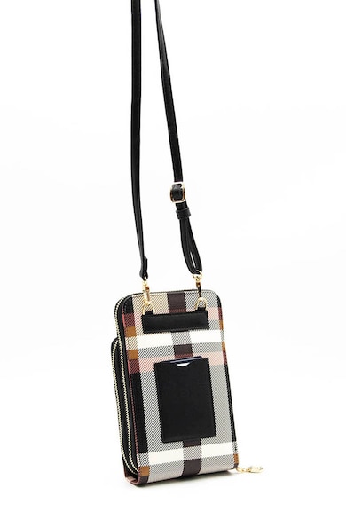 Silver&Polo Colorblock dizájnos keresztpántos műbőr táska női