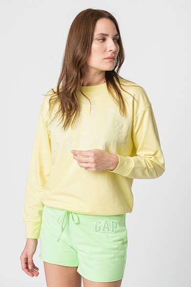 GAP Bluza sport cu imprimeu logo supradimensionat Femei