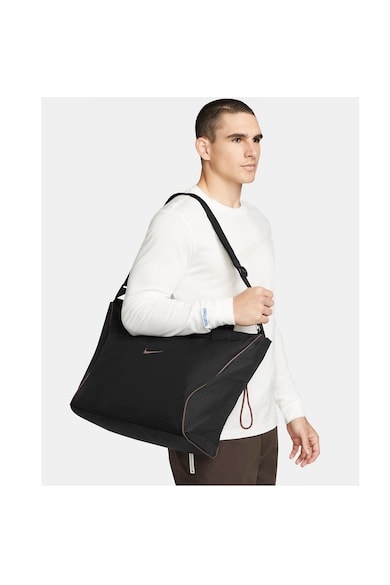 Nike Чанта  NK NSW ESSENTIALS TOTE unisex, black/black/(ironstone) Мъже