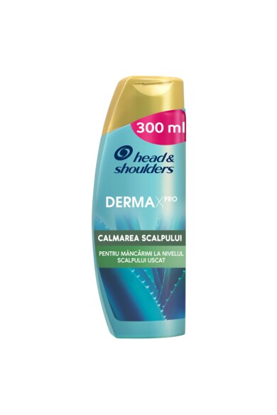 Head&Shoulders Sampon anti-matreata calmant Head & Shoulders Derma X Pro pentru scalp uscat si cu mancarimi, 300 ml Femei