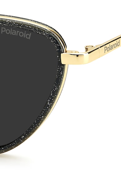 Polaroid Polarizált cat-eye napszemüveg csillámos részletekkel női