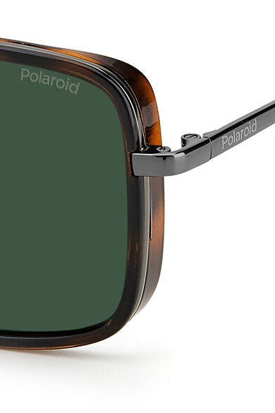 Polaroid Квадратни слънчеви очила с поляризация и десен Мъже