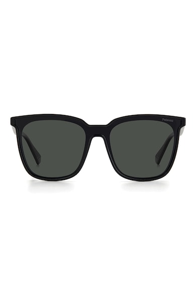 Polaroid Ochelari de soare patrati unisex cu lentile polarizate Femei