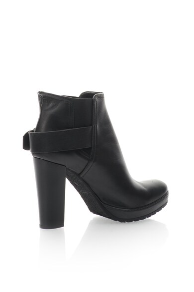 Zee Lane Botine negre de piele Femei