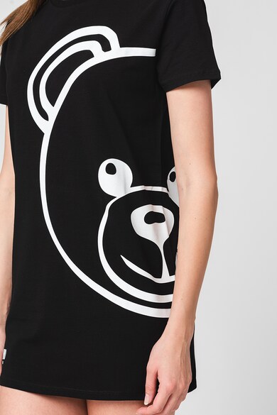 Moschino Домашна издължена тениска с уголемено лого Жени