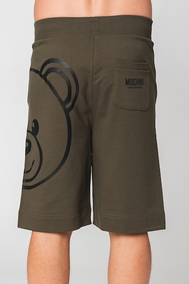 Moschino Домашен къс панталон с принт Мъже