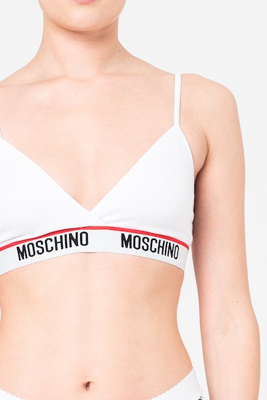 Moschino Триъгълен сутиен с лого Жени