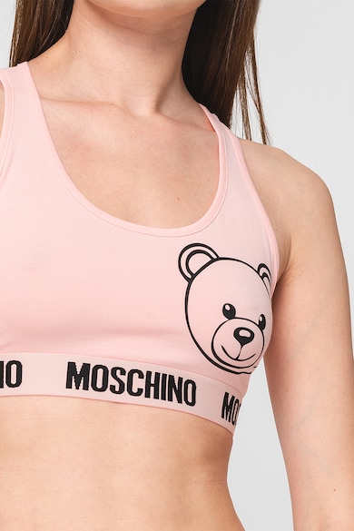 Moschino Mintás sportmelltartó sportos kialakítású hátrésszel női