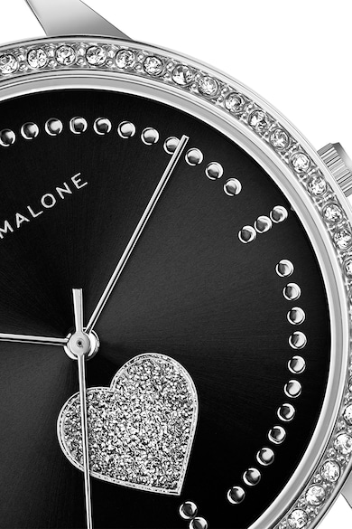Marc Malone Часовник с кожена каишка и кристали Жени