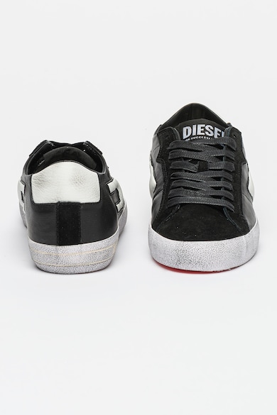 Diesel Leroji bőr és nyersbőr sneaker férfi