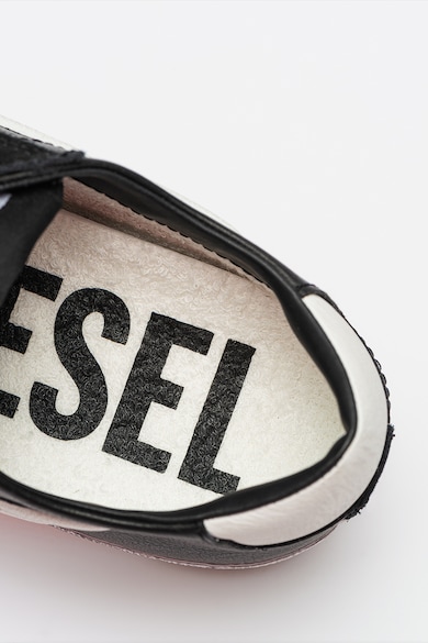 Diesel Leroji viseltes hatású bőr és nyersbőr sneaker női