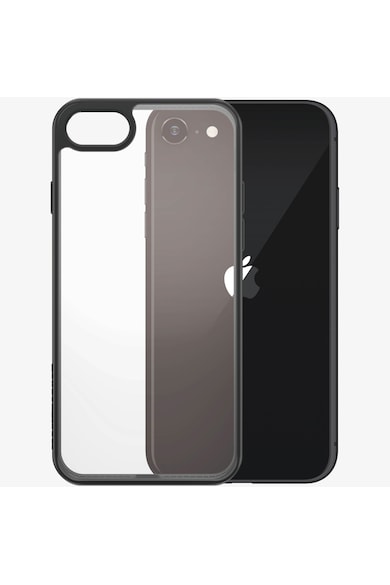 PanzerGlass Husa de protectie  pentru Apple iPhone 7/8/SE (2020/2022), Transparenta / Rama Neagra Femei