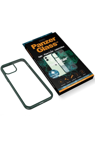 PanzerGlass Husa de protectie  pentru Apple iPhone 12 mini , Green/Transparent Femei