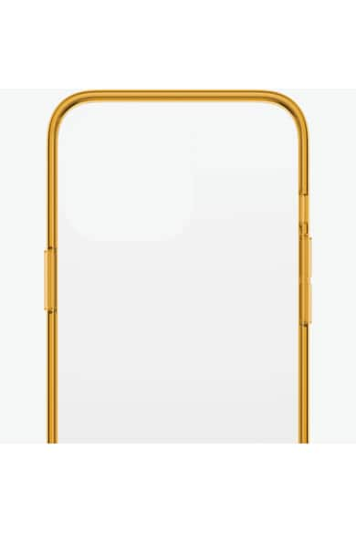 PanzerGlass Husa de protectie  pentru Apple iPhone 13 Pro, Transparenta / Rama Galben-Mustar Femei