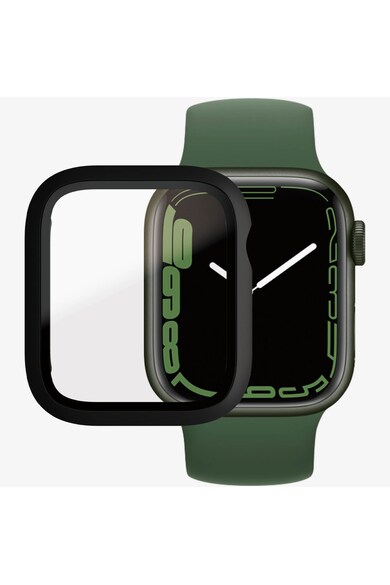 PanzerGlass Калъф  за Apple watch Series 7, 41 мм, Прозрачен/Черна рамка Жени