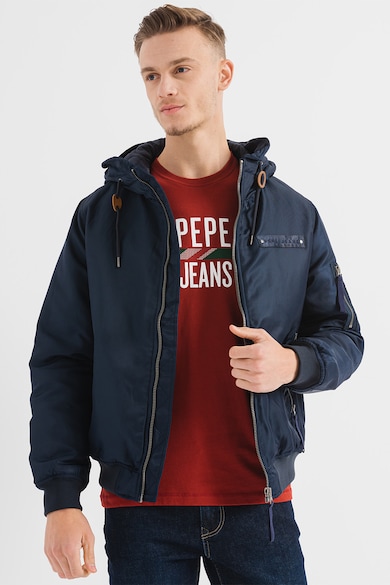 Pepe Jeans London Подплатено зимно яке Jackerman с качулка Мъже