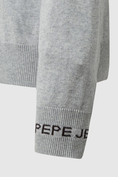 Pepe Jeans London Пуловер с памук и шпиц Мъже
