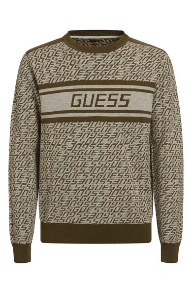 GUESS JEANS Пуловер с лого Мъже