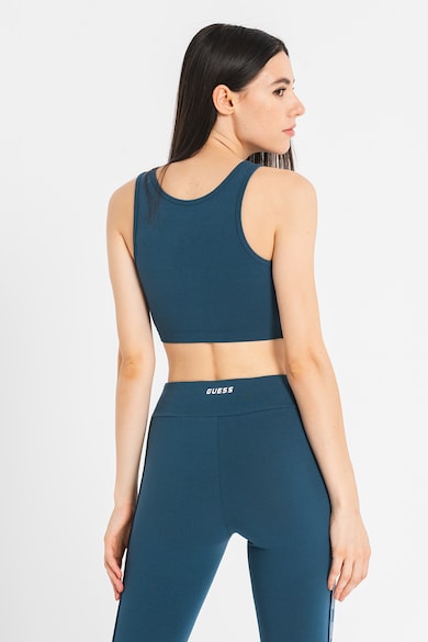 GUESS Top crop cu logo, pentru fitness Femei