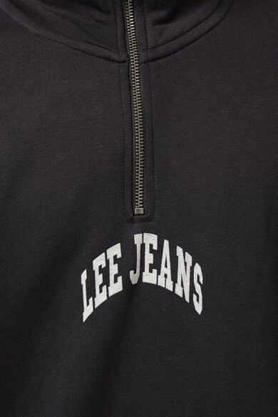 Lee Fryon bebújós pulóver cipzáros hasítékkal férfi