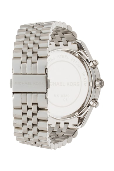 Michael Kors Ceas cronograf argintiu Lexington, de barbati,   Barbati