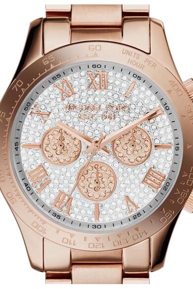 Michael Kors Ceas cronograf auriu rose Layton, de dama,   Femei