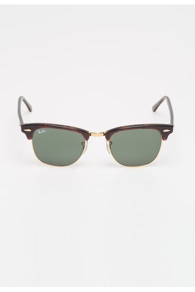 Ray-Ban Ochelari de soare maro tortoise cu auriu Clubmaster Femei