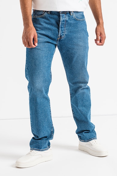 Levi's Blugi regular fit cu talie medie 501 Barbati