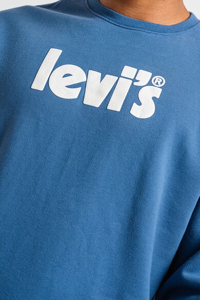 Levi's Kényelmes fazonú pulóver dombornyomott logóval férfi