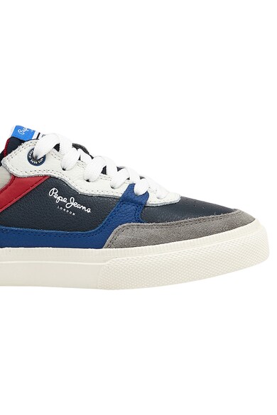 Pepe Jeans London Pantofi sport cu detalii de piele intoarsa Baieti