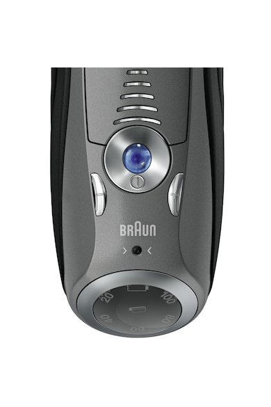 Braun Aparat de ras  Series 7 7855s, 4 elemente de ras, Contur 8-D, Tehnologie sonica, Wet&Dry, Gri premium Barbati