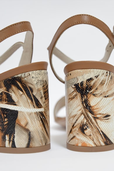 gazzelle Sandale din piele cu garnituri cu model Femei