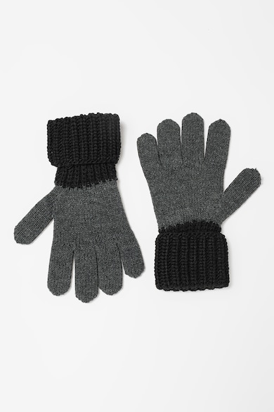 EA7 Плетени ръкавици с пришито лого Мъже