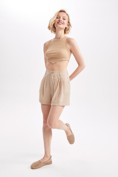 DeFacto Pliszírozott modáltartalmú rövidnadrág női