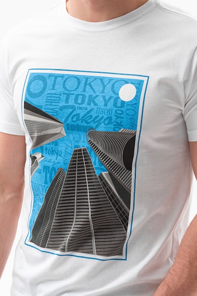 OMBRE Памучна тениска с щампи, Tokyo Мъже